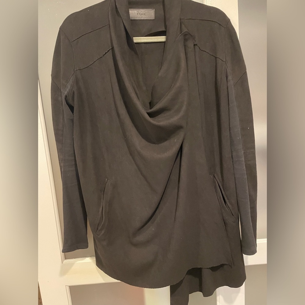 Blanknyc suede cardigan